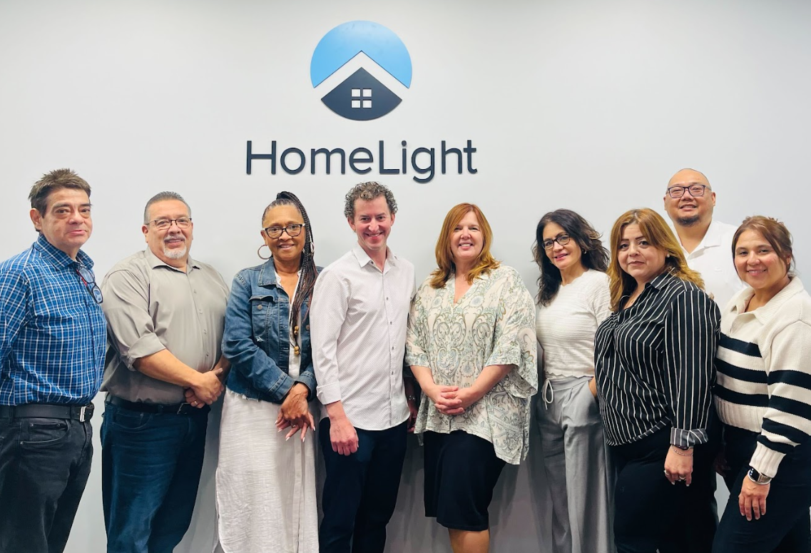 HomeLight team at a company event