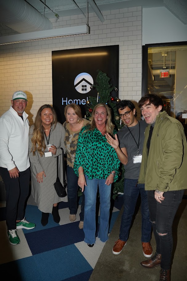 HomeLight team at a company event
