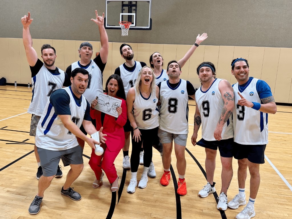 HomeLight team at a company event