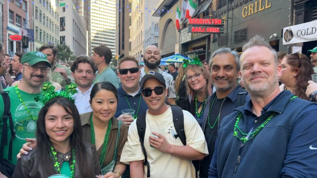 HomeLight team at a company event