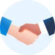 Illustration of a homeowner interviewing a real estate agent